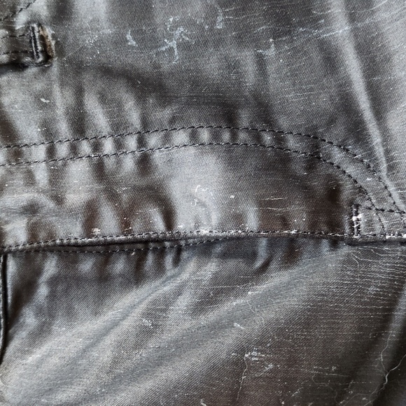 Polo Ralph Lauren Coated Denim SubtlePaint splatter caoated tompkins skinny crop - Picture 3 of 6